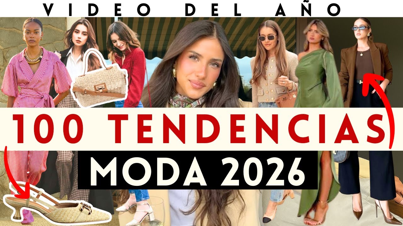 🔴100 TENDENCIAS DE MODA 2026 - VERANO 2026 E INVIERNO 2026 | Mia Moda