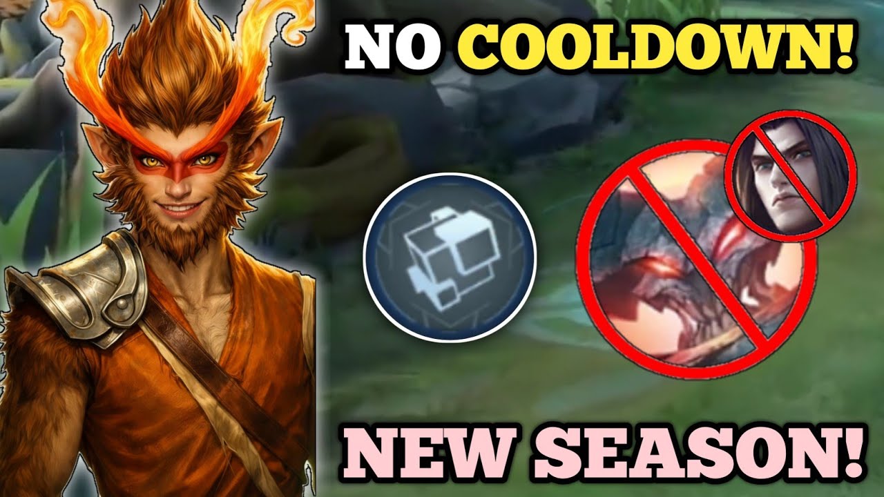 SEMI TANK SUN NO COOLDOWN VS. LEOMORD & THAMUZ! (new season!🙉) SUN BEST BUILD -MLBB