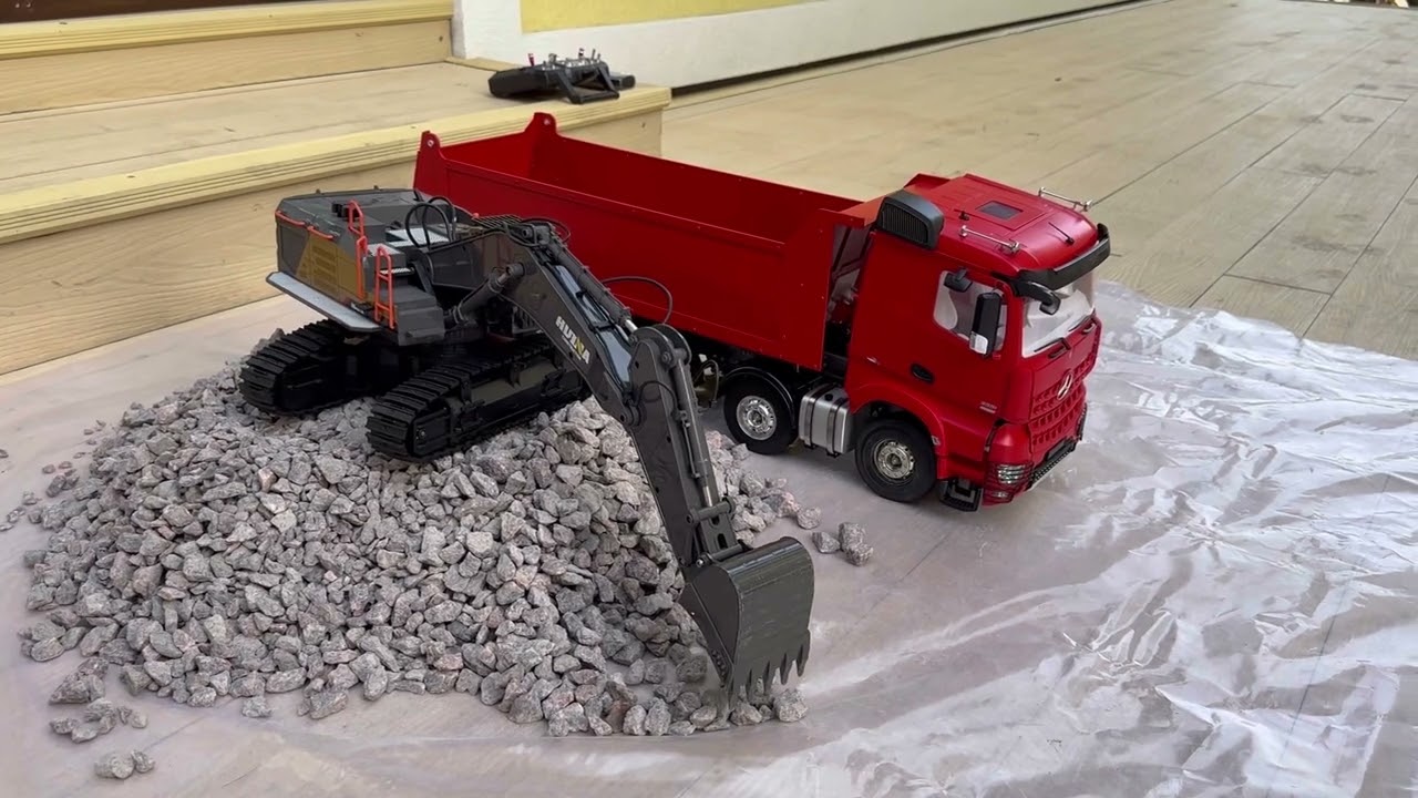 Rc trucking Huina 1/14 Mercedes-Benz