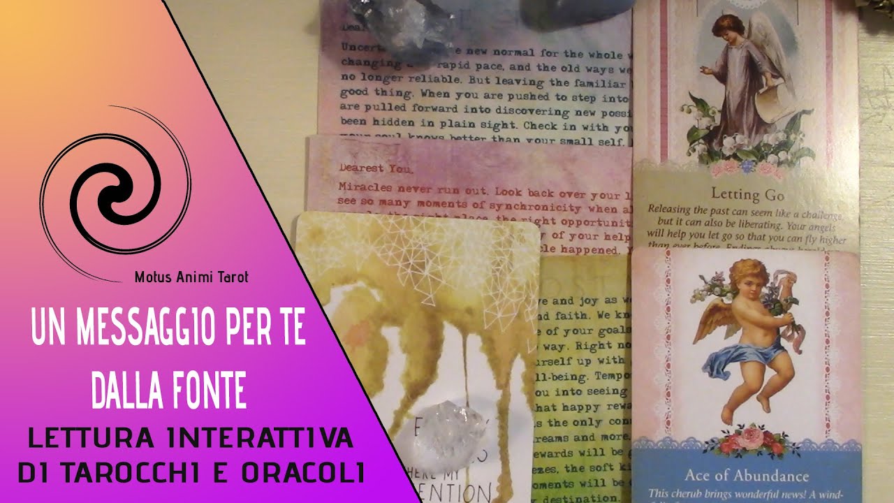 Un Messaggio Per Te Dalla Fonte || Lettura Interattiva di Tarocchi e Oracoli