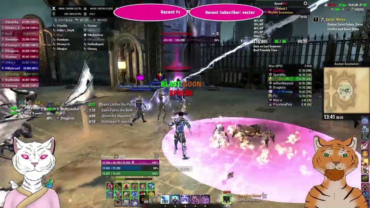 (ESO) Asylum Sanctorium (Speedrun, No Death, HM) (Immortal Redeemer)