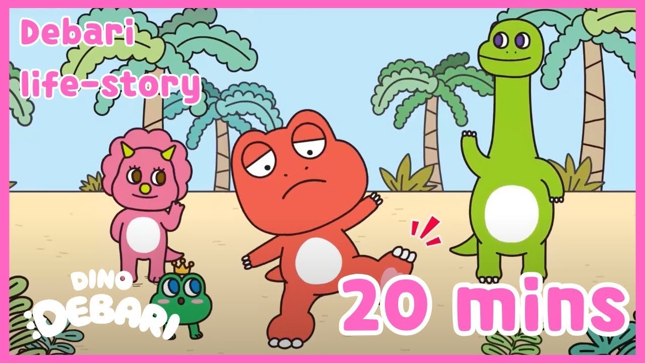 The Little Dinos Adventures! Debari Life Stories Ep.51~55🦖 | Nursery Rhymes & Kids Songs | DebariTV