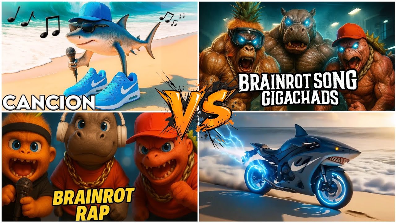 BRAINROT BATTLE🥰❤️‍🔥🆚️BRAINROT SONGS😱💣