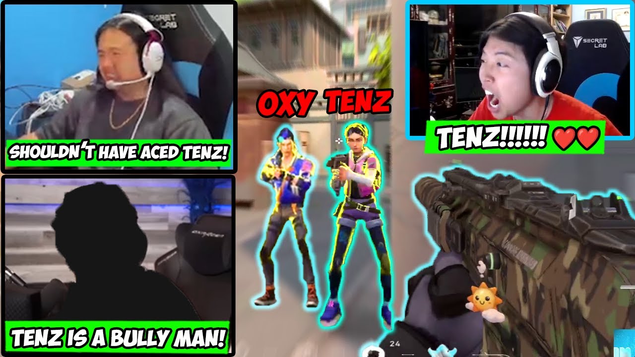 TenZ helps C9 OXY Bully his teammate Xeppaa after he Ace'd them...