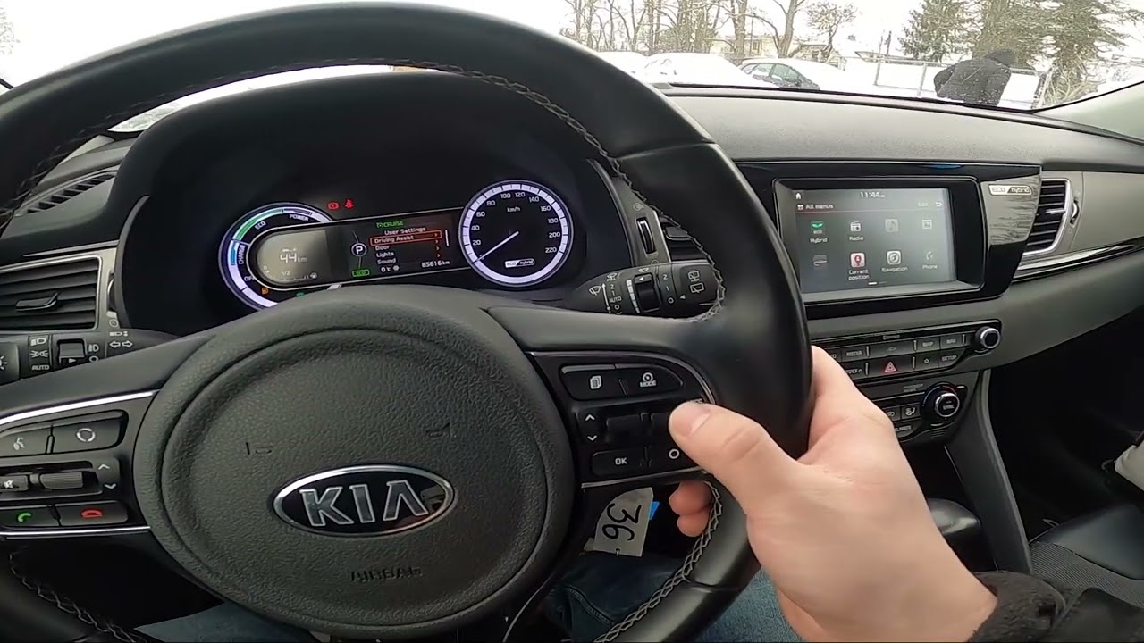How to Enable or Disable Cruise Control in Kia Niro I ( 2016 &ndash; 2022 )