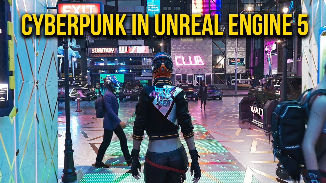 Cyberpunk 2077 REIMAGINED in Unreal Engine 5 - My Thoughts!