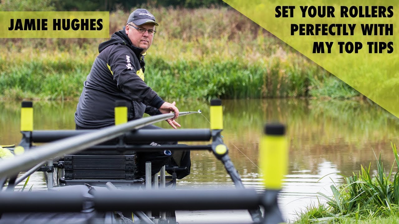 *** Coarse & Match Fishing TV *** Jamie Hughes - How to set your pole rollers