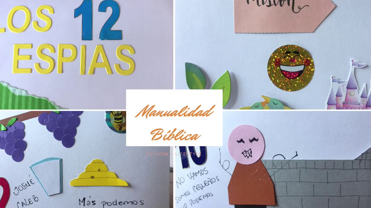 MANUALIDAD LOS 12 ESPÍAS/ESCUELA DOMINICAL