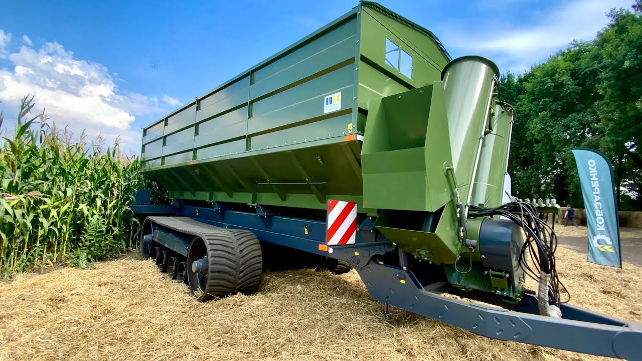 ПБН-50. Завод Кобзаренка розробив перший в Україні бункер-перевантажувач на гусеничному ходу.