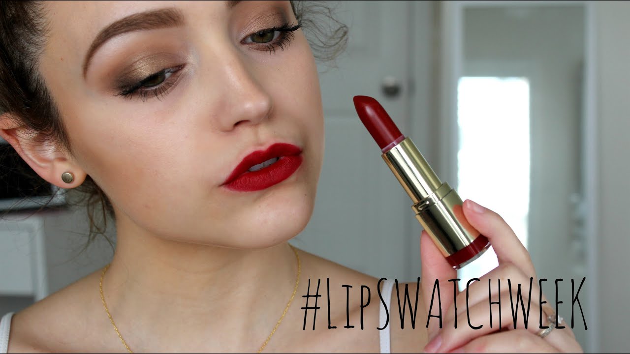 Milani Colorstatement Moisture Matte Lipsticks- Lip Swatches/ Review | #LipSwatchWeek