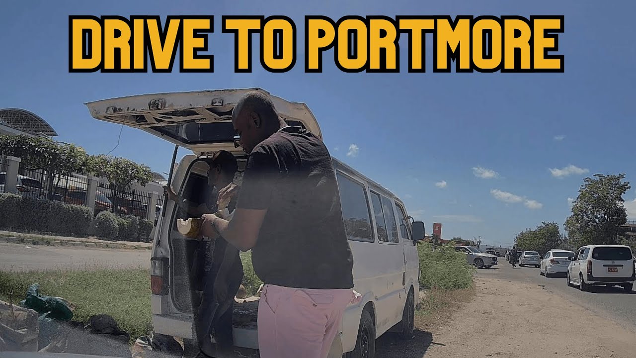 Driving from the Norman Manley International Airport to Portmore | 876 By Birth