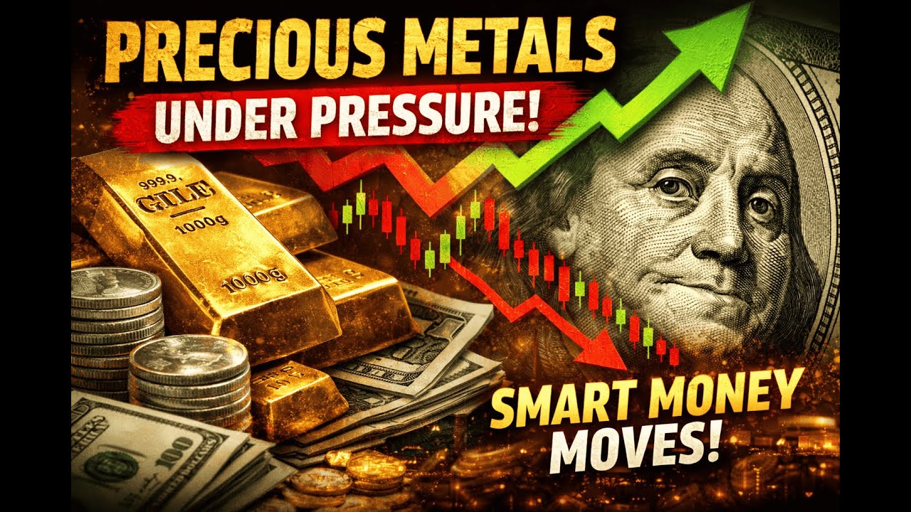 Precious Metals Under Pressure as Dollar Strength Dominates