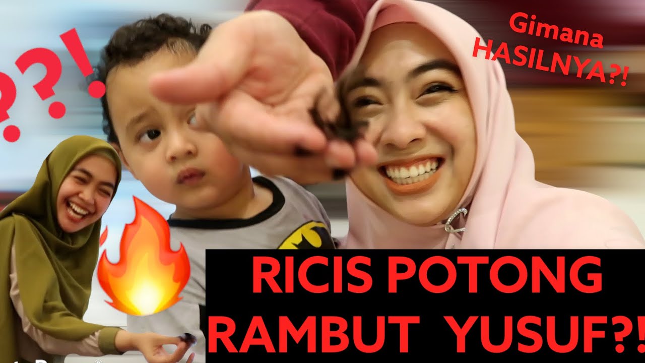 RICIS POTONGIN RAMBUT YUSUF HABIBIE⁉️ GIMANA HASILNYA‼️🔥
