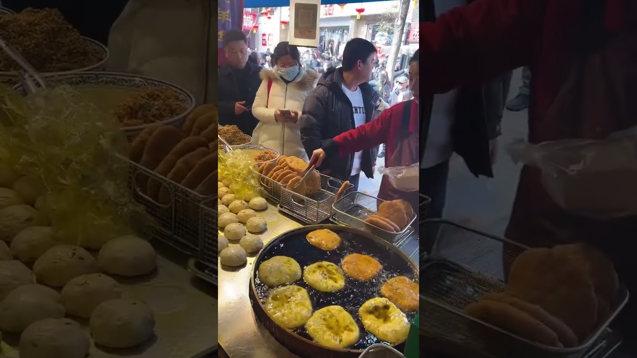 Set up a stall and sell 1,000 scallion pancakes every day!