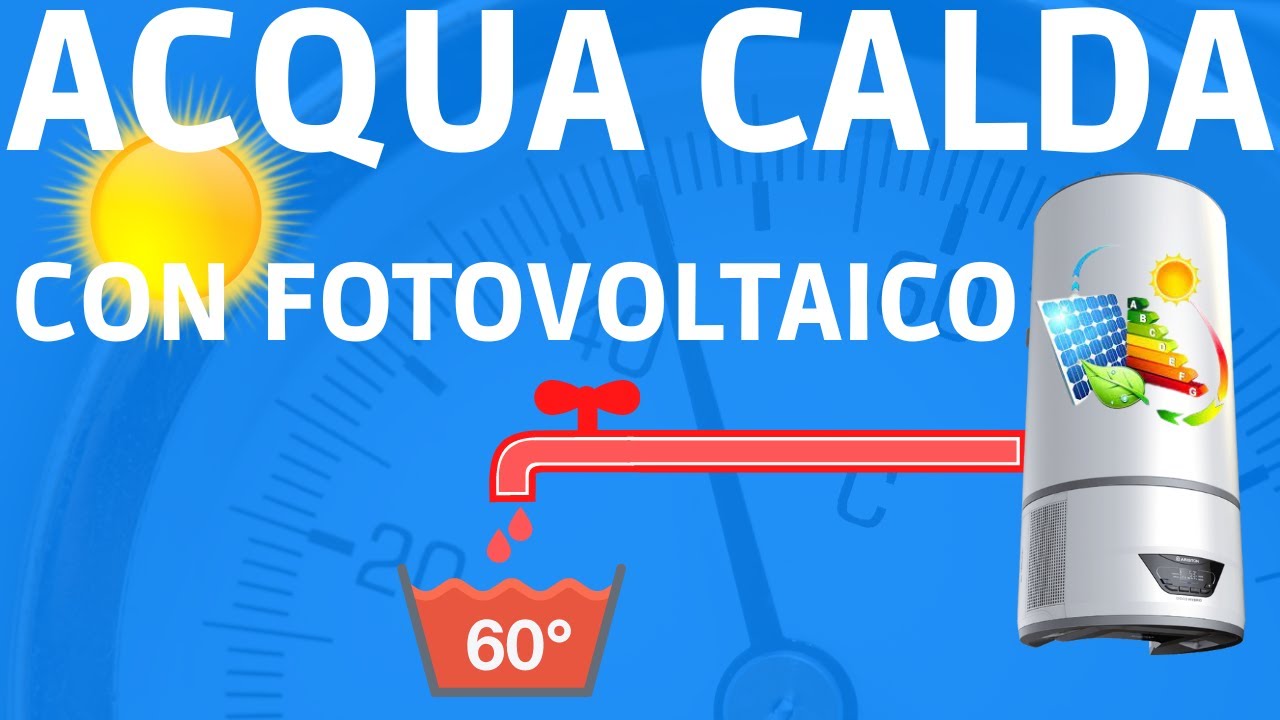 acqua calda sanitaria con 250watt ( pompa di calore )