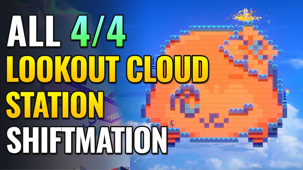 All Lookout Cloud Station Floating Grease Origin Retrace: Shiftmation! Puzzle Guide | HSR 4.1