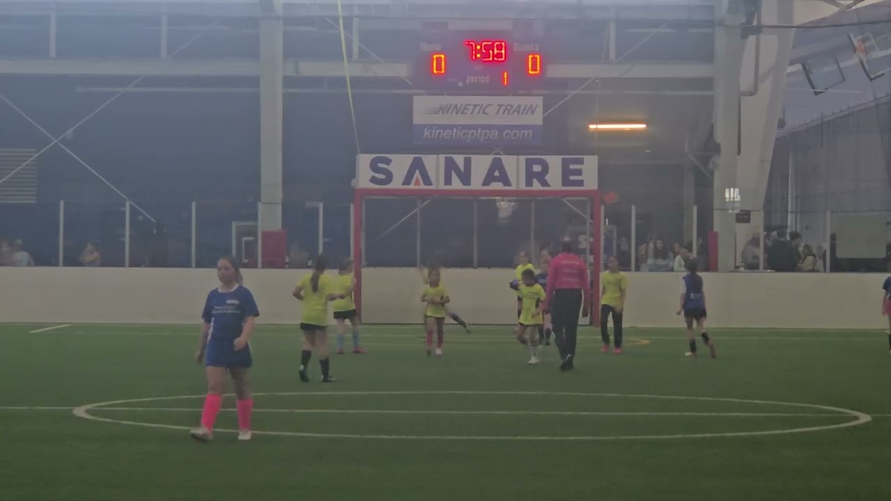 Yellow 6 vs. Royal Blue 6 @ United Sports Center Indoor Turf A Sanare Saturday February 14, 2026