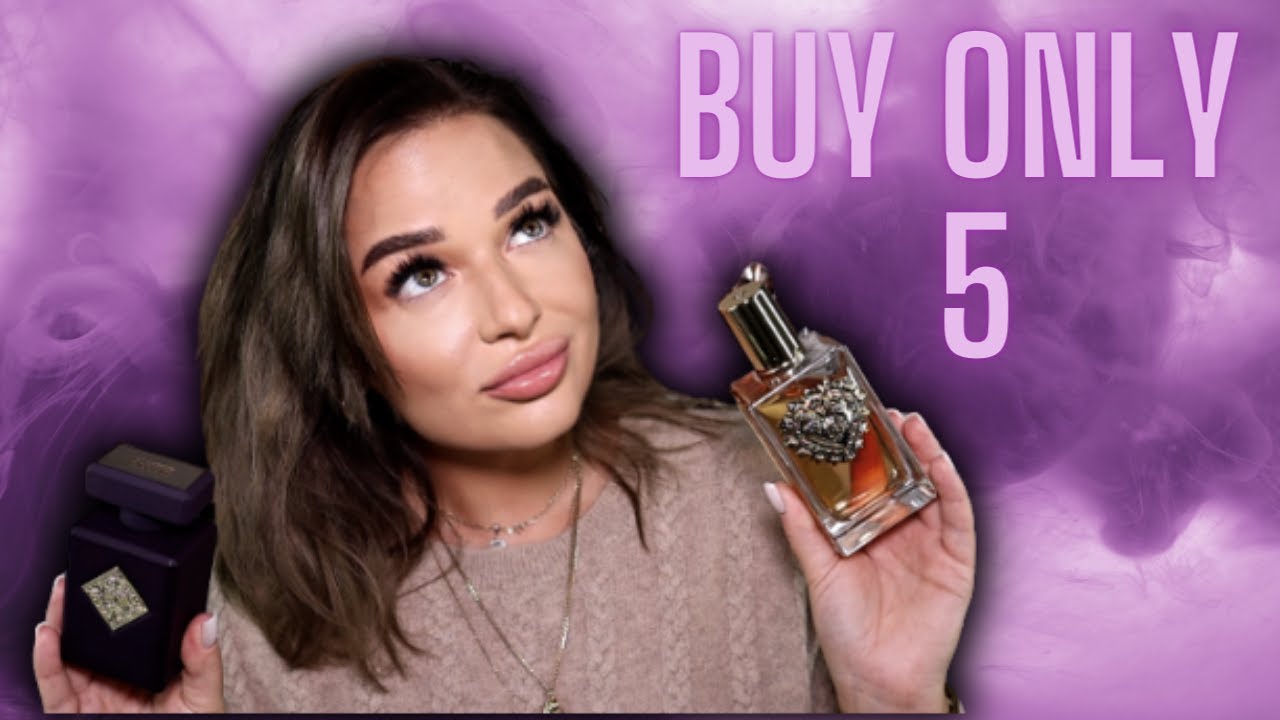 BUY THESE 5 SCENTS & YOU'RE SET FOR LIFE! ONLY 5 PERFUMES YOU NEED | PERFUME REVIEW | Paulina Schar