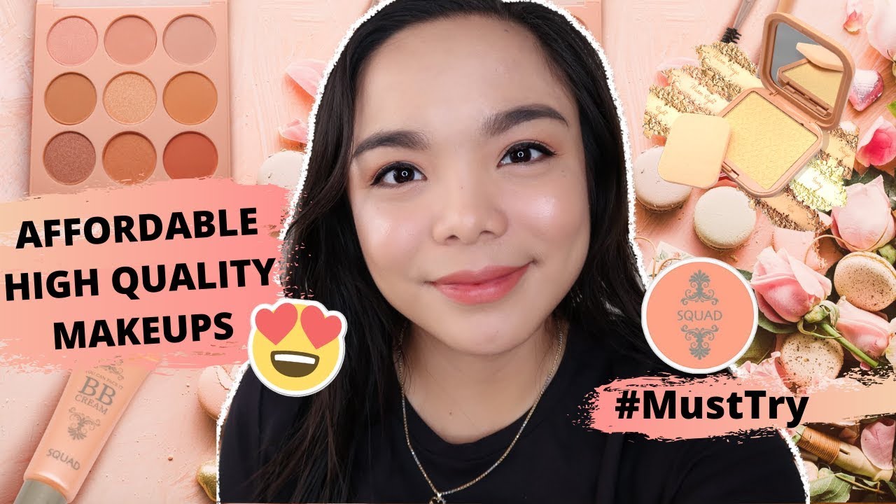 BAGONG MURANG MAKEUP SA BANSA | FULL FACE OF SQUAD COSMETICS
