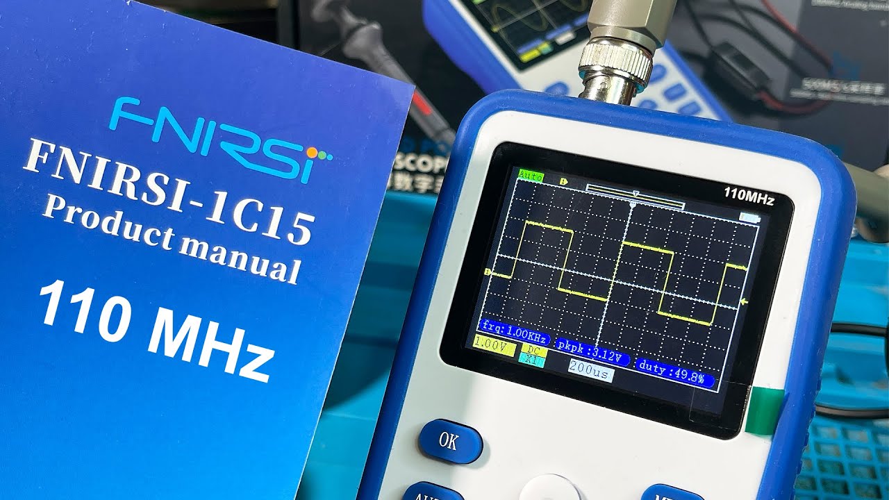 Осциллограф FNIRSI-1C15. Маленький но функциональный!