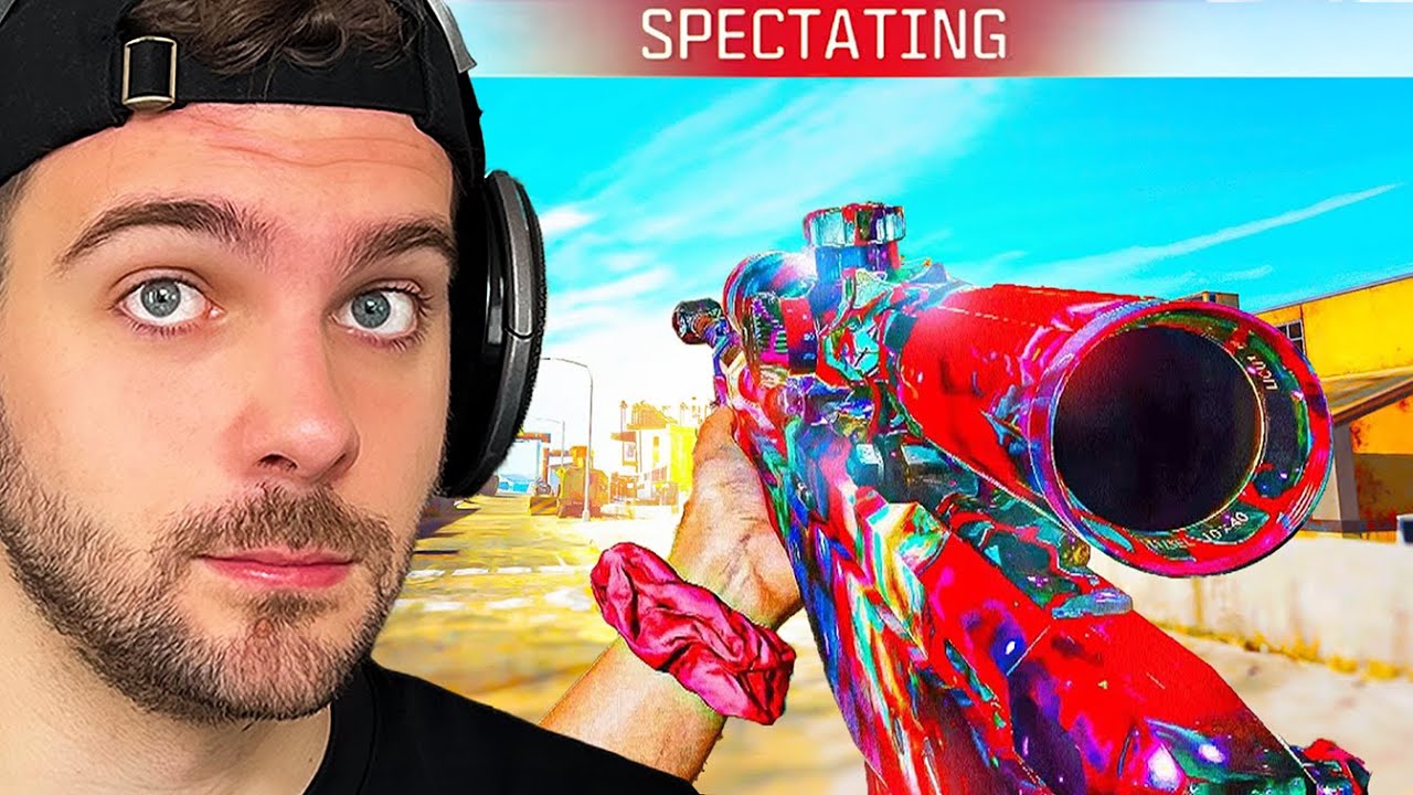 Je SPEC un JOUEUR ÉTRANGE sur Warzone (rien ne va...)
