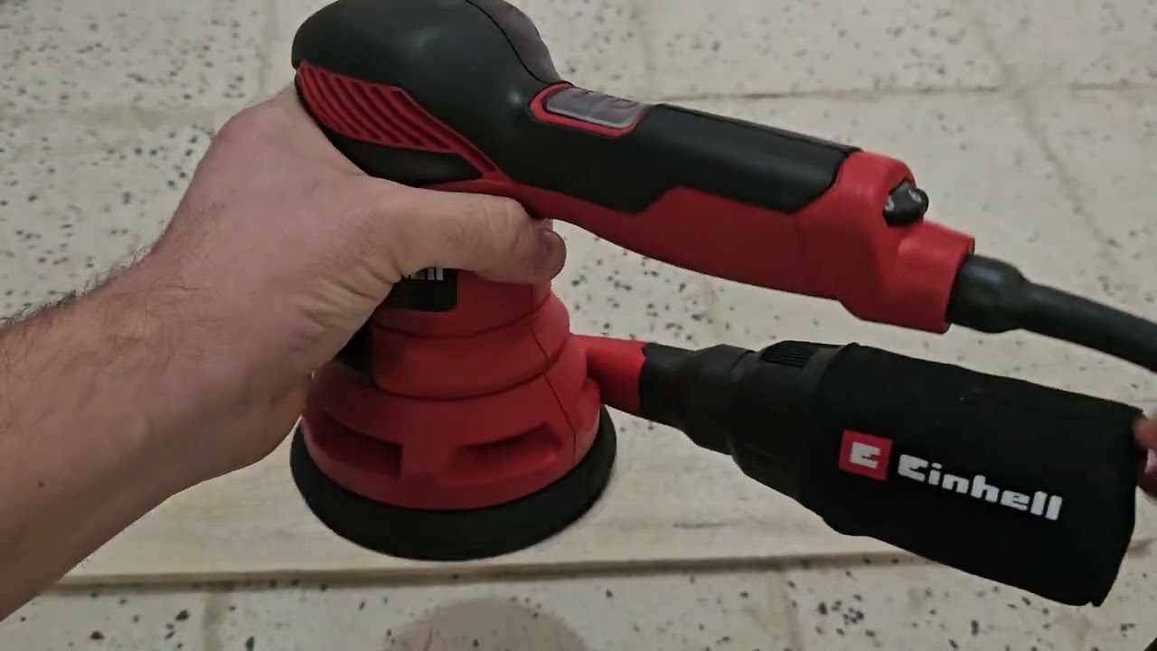 Einhell TC-RS 425 E zımpara kutu açılımı ve test videosu