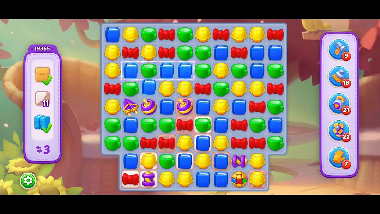 Homescapes Hard Level 19365