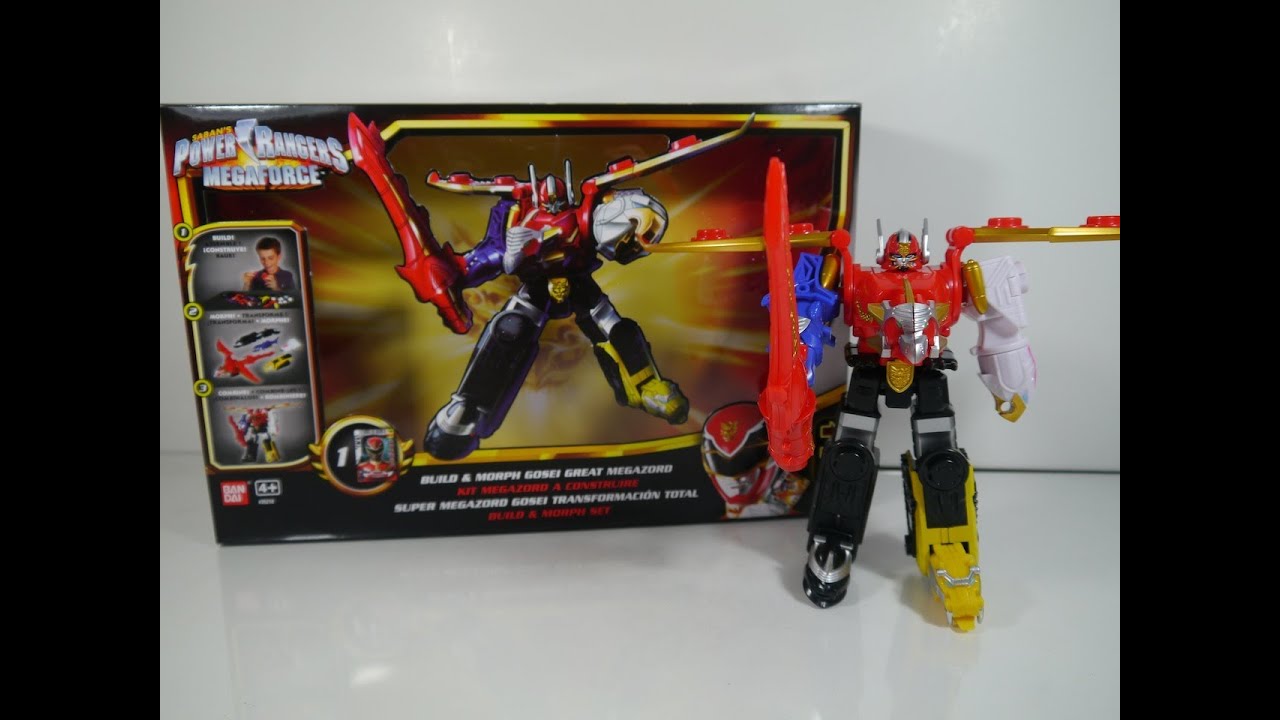Review: Build & Morph Gosei Great Megazord (Power Rangers Megaforce)
