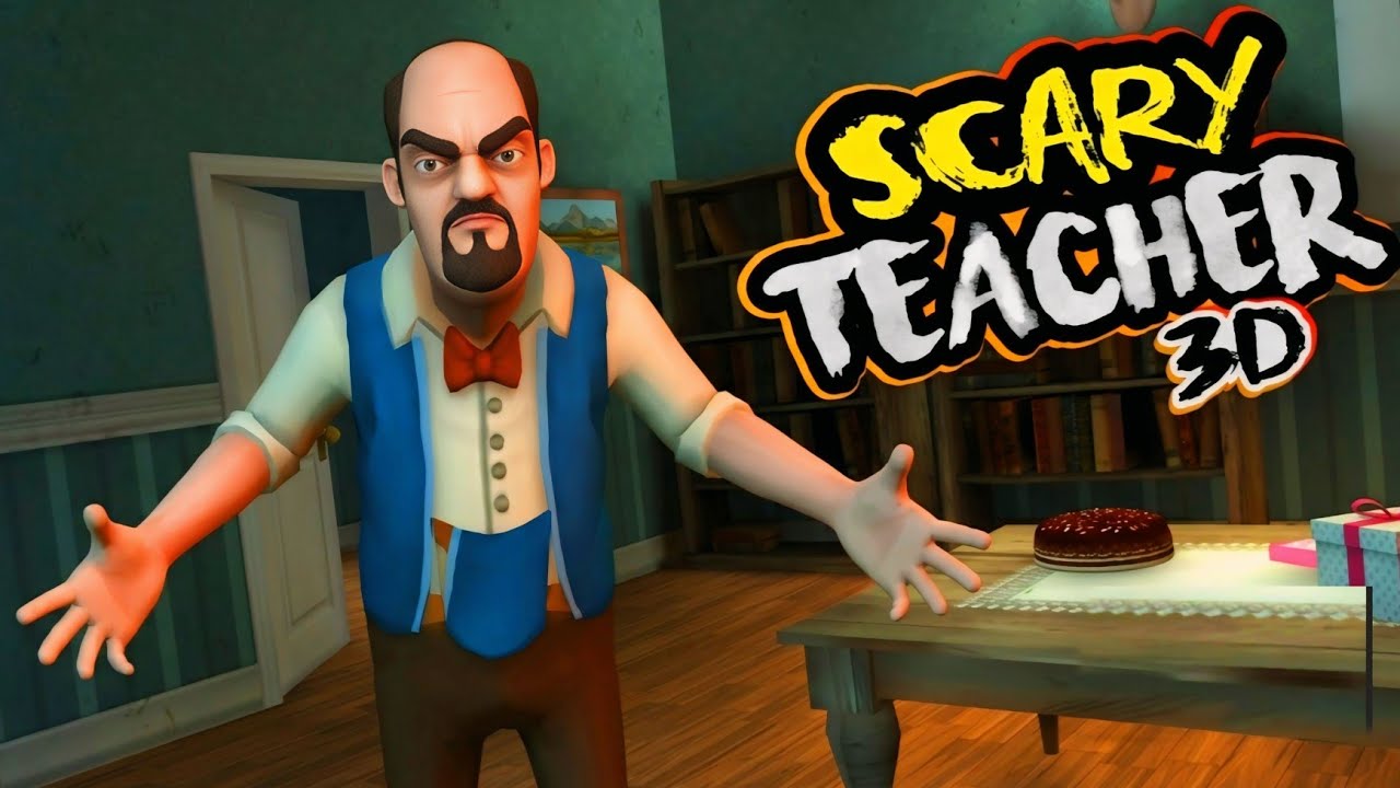 Scary Teacher 3D Новые персонажи Большое обновление Специальный эпизод Розыгрыш Мисс Т-отряд!