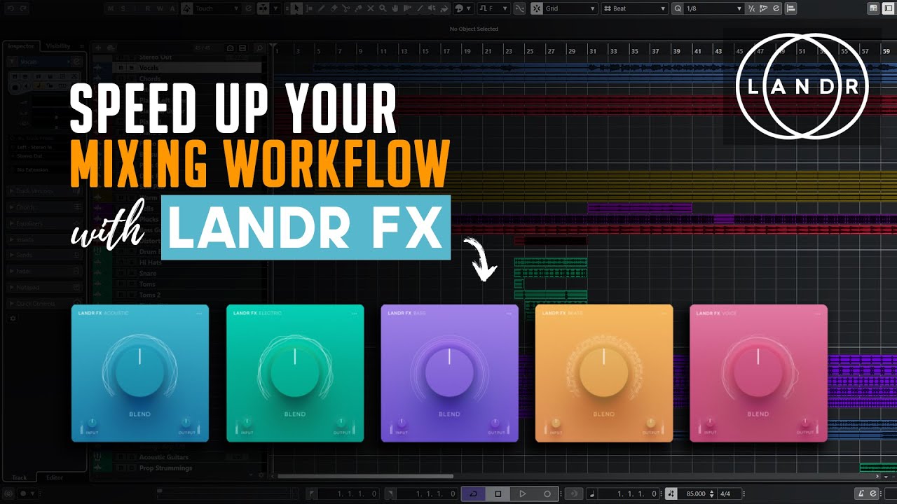 Speed up your Mixing Workflow with LANDR FX Suite 🔥