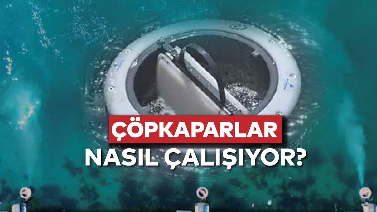 ÇÖPKAPARLAR DENİZİ TEMİZLİYOR