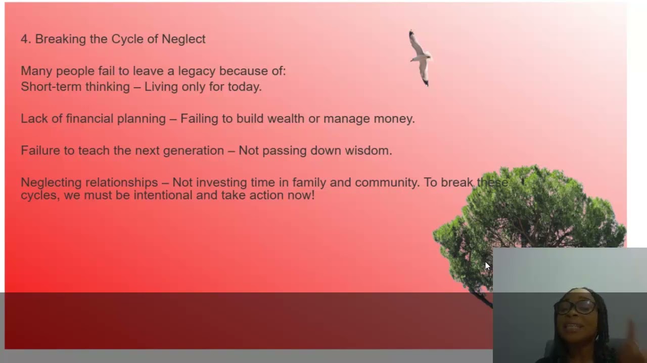 BUILDING A GENERATIONAL LEGACY 1