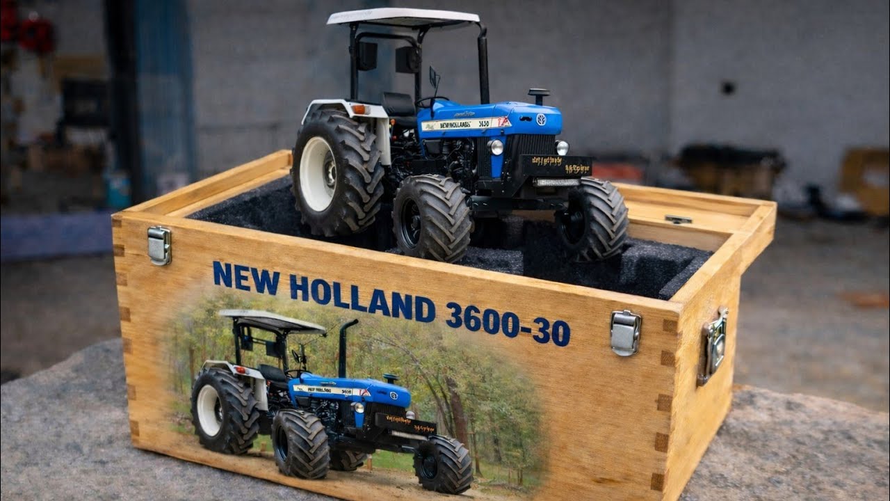 Rc New hollend tractor un boxing😱& Power Testing