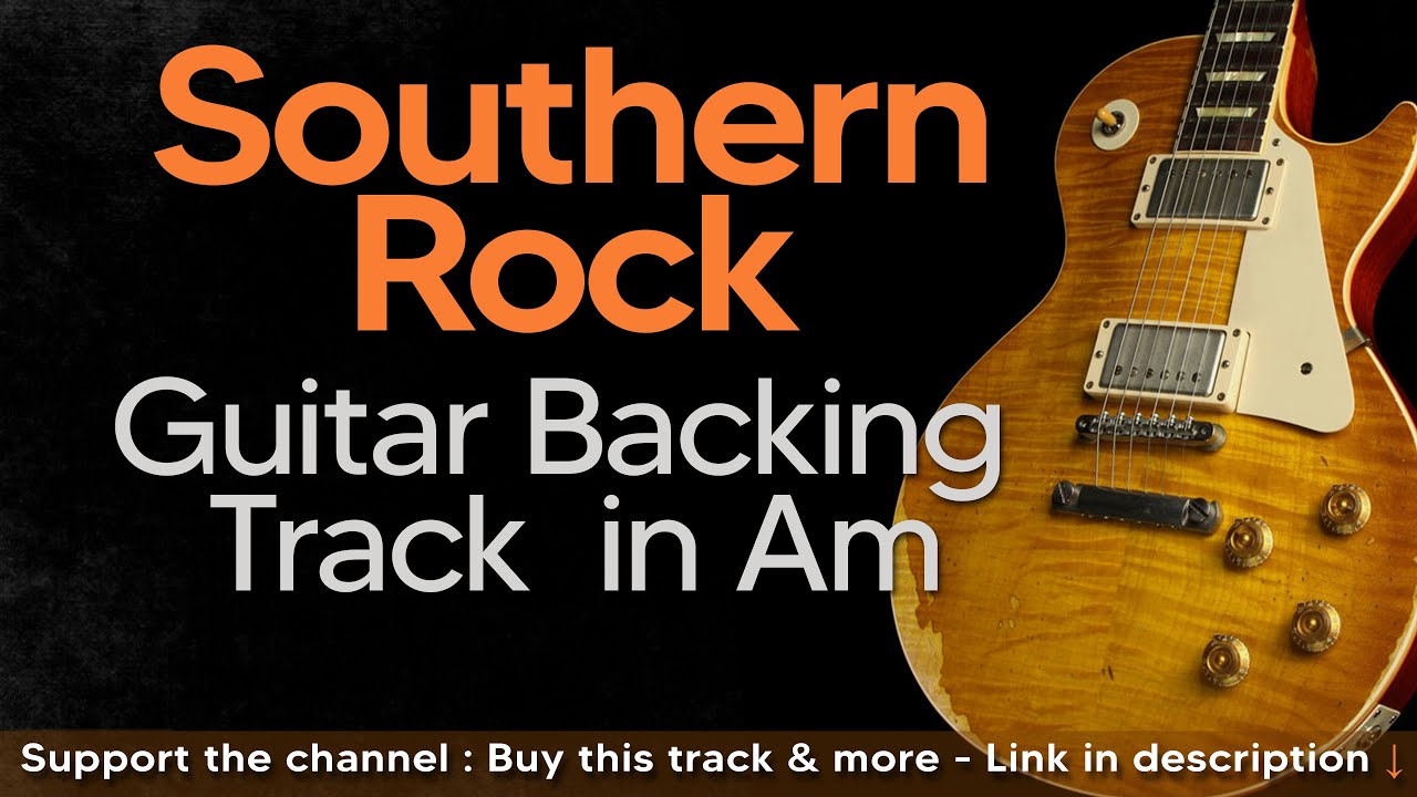 Epic Southern Rock & Modern Country Guitar Backing Track Jam in Am