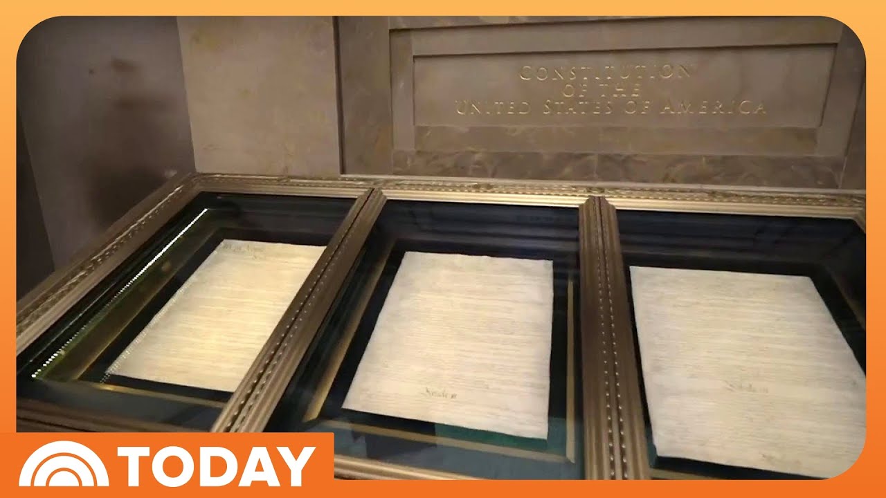 Full US Constitution to Go on Display for First Time Ever