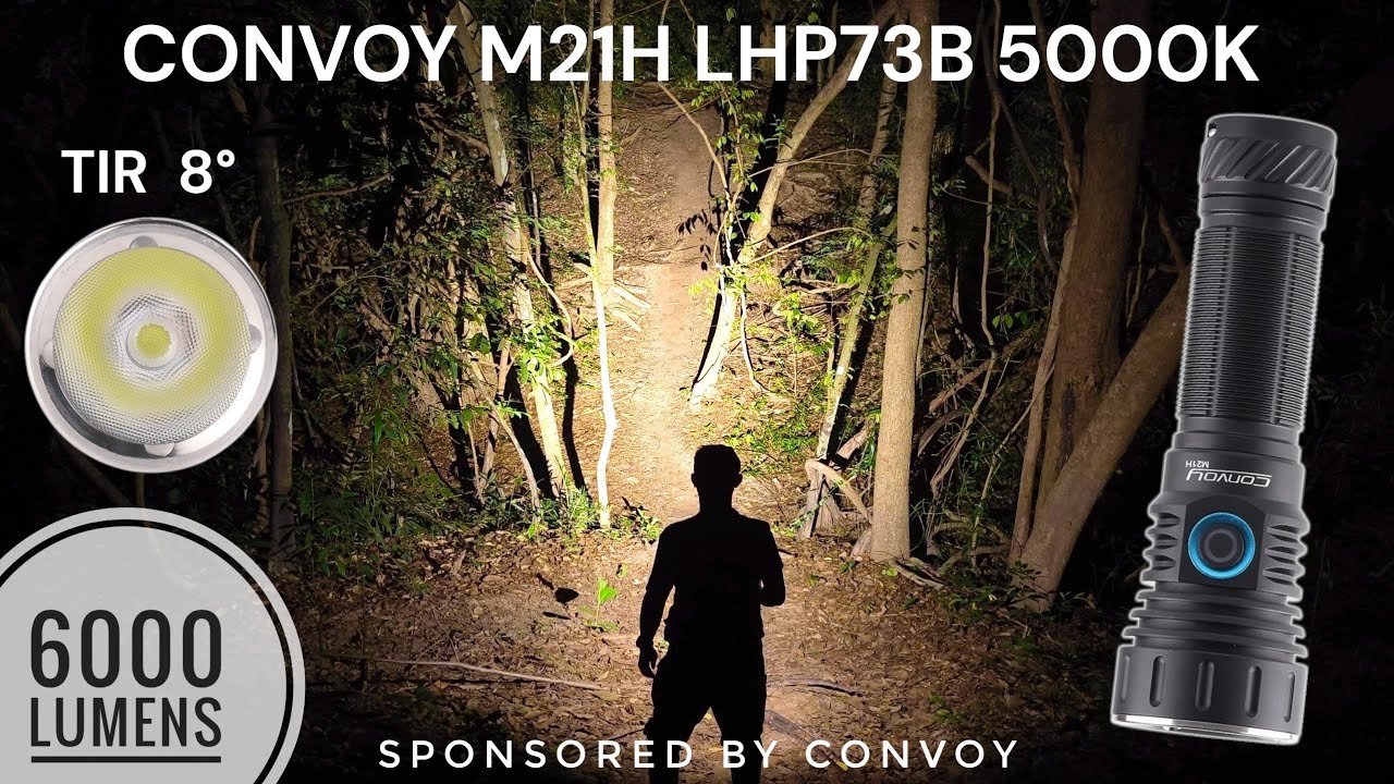 Обзор Convoy M21H LHP73B 5000K и сравнение с Convoy M21K LHP73B 5000K