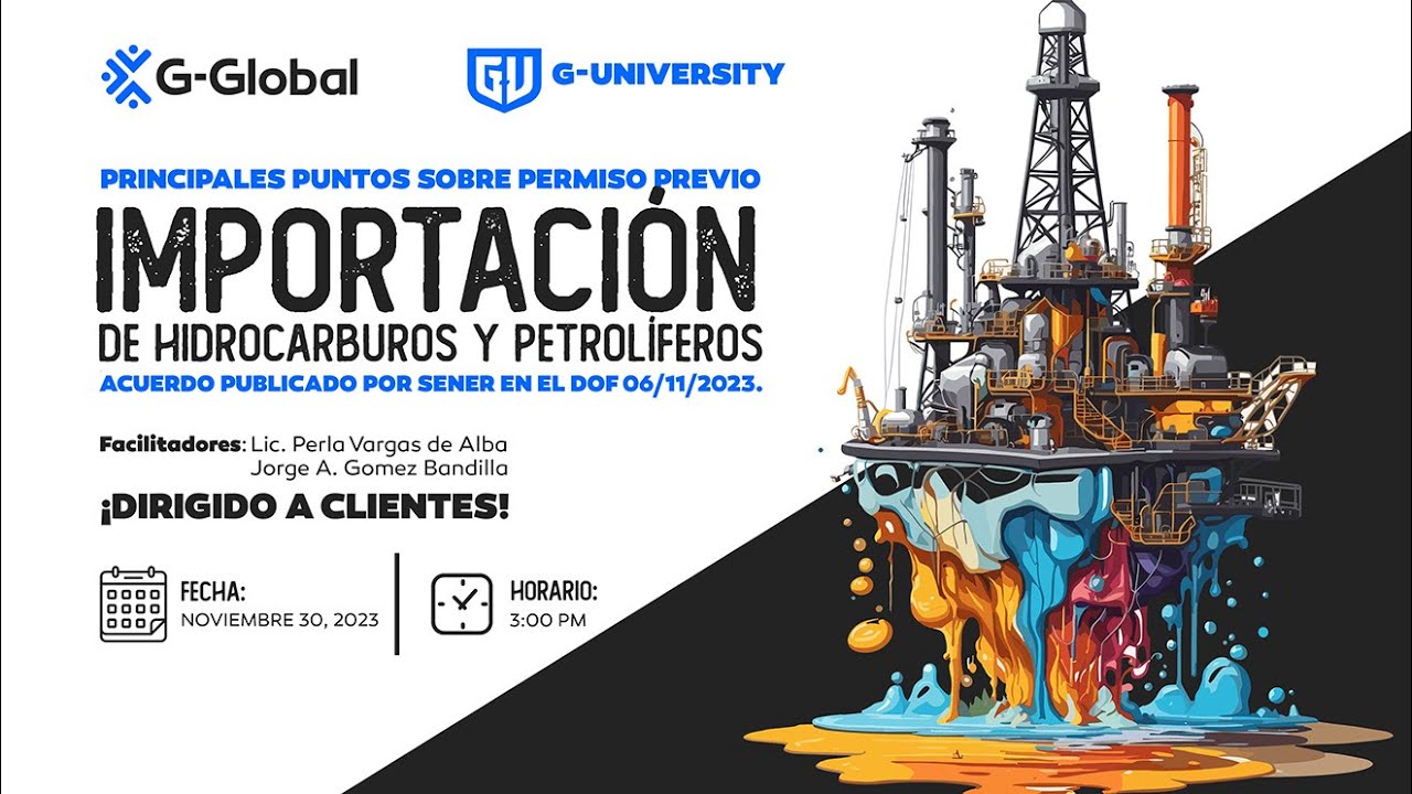 G-University | Principales Puntos Sobre Permiso Previo Para Importación De Hidrocarburos.