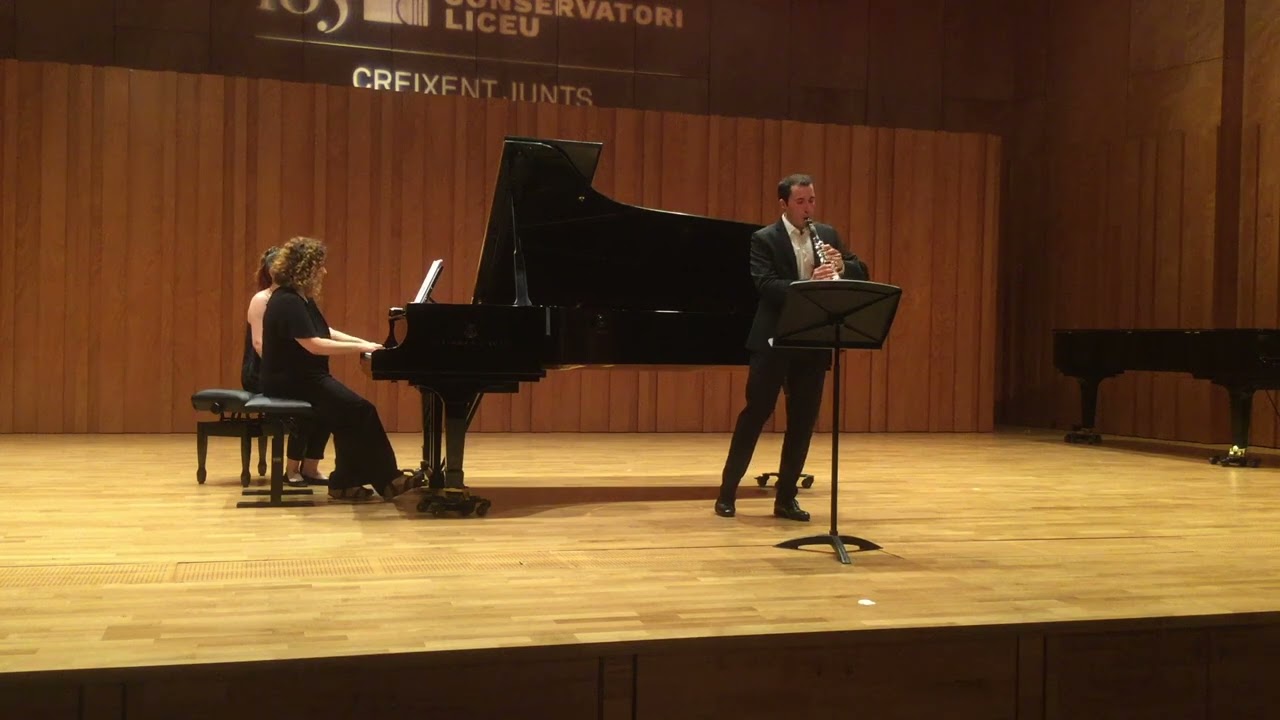 Sonata for clarinet and piano - Salvador Brotons