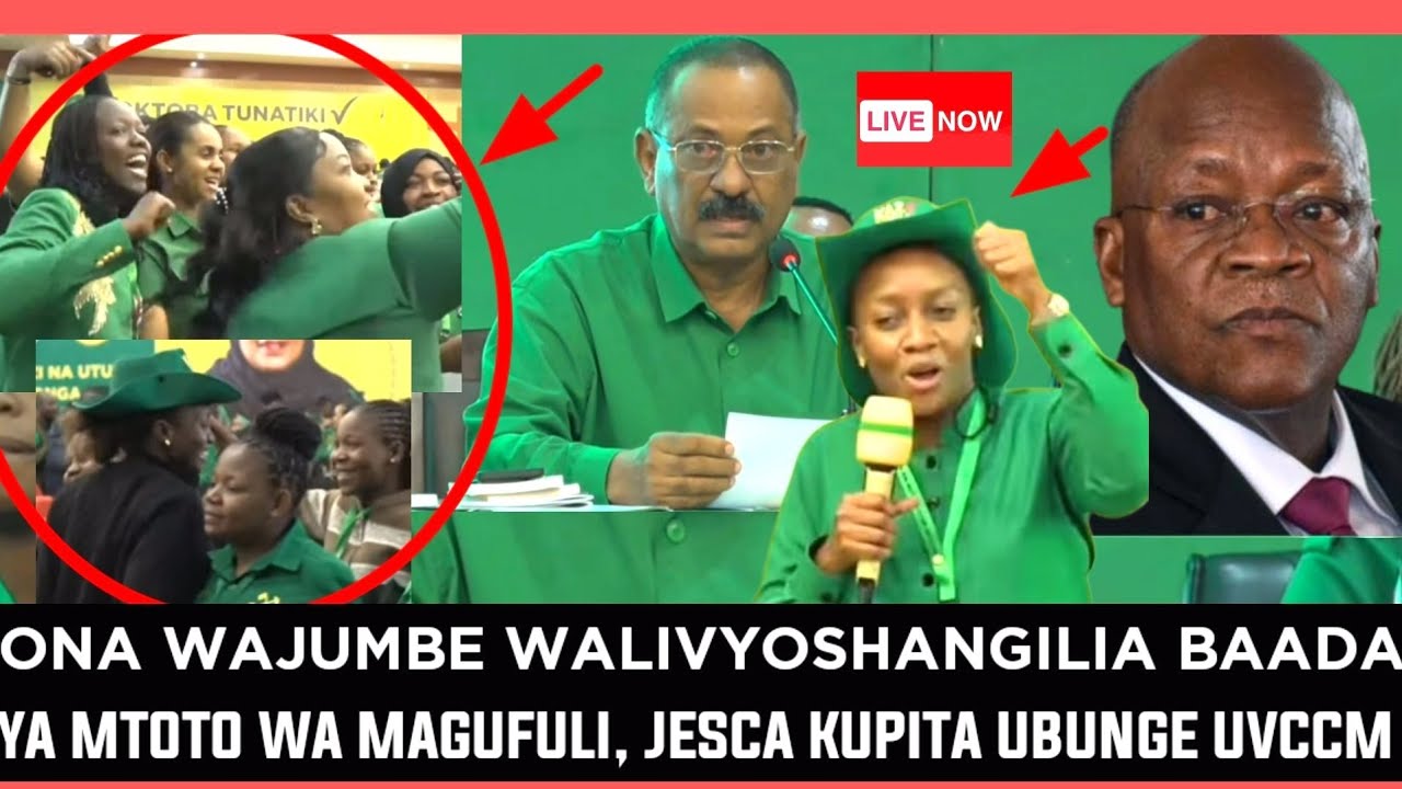 🔴#live_JESCA MAGUFULI, LULU MWACHA N.K WAIBUKA KIDEDEA UBUNGE VITI MAALUM CCM, WAJUMBE WASHANGILIA