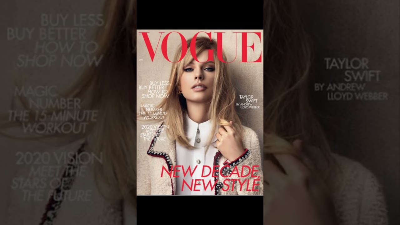 Every Vogue magazine cover Taylor Swift has been on 
