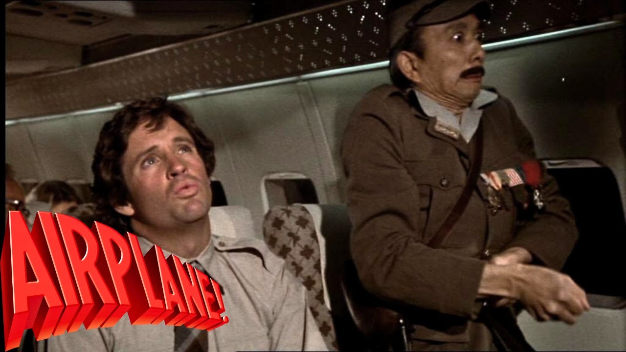TED STRIKER talking people to death - AIRPLANE!
