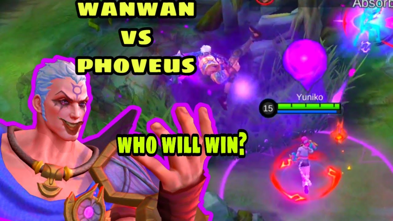 Wanwan vs phoveus the meta hero counter |Mobile legends