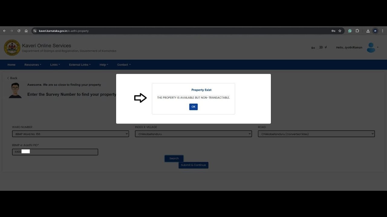 How to Resolve e-Khata Non-Transactable Issues and Register Property Online | Step-by-Step Guide