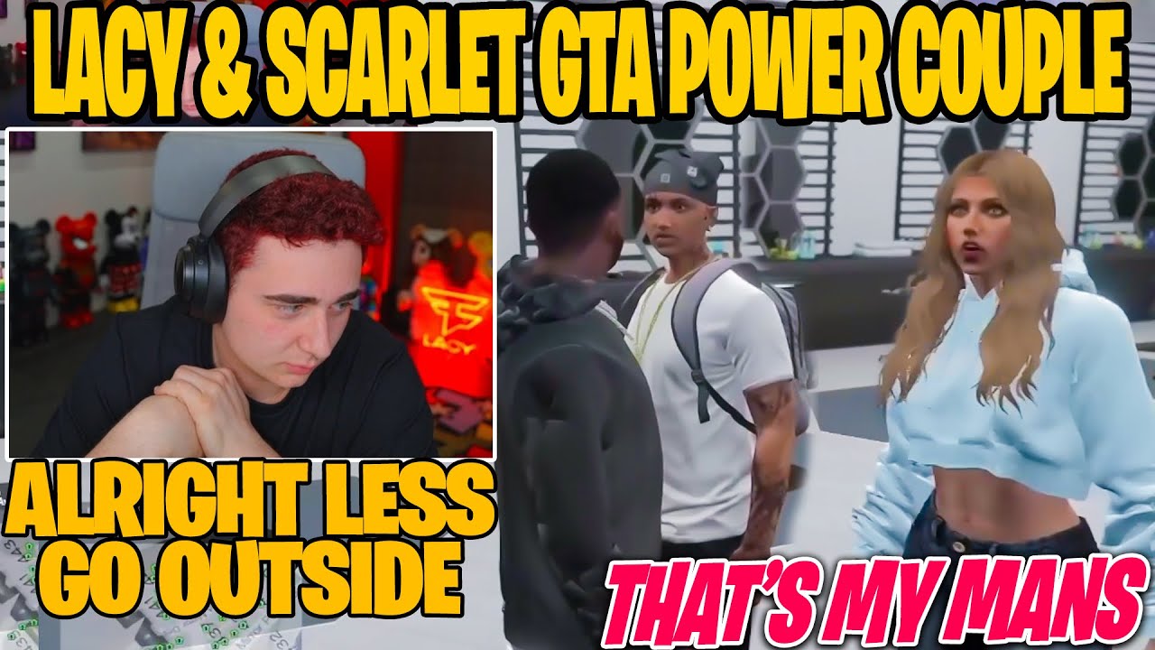 Lacy & His GTA Girlfriend Scarlet Become The Unstopable Couple On GTA RP