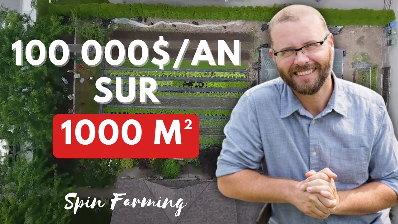 Une micro ferme urbaine qui produit 100 000$/an de légumes sur 1000m² [Analyse complète]