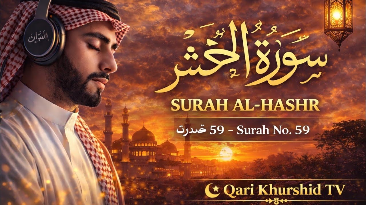 Surah Al-Hashr (30 Minutes) | Powerful Qur’an Recitation | Peace for Heart & Soul