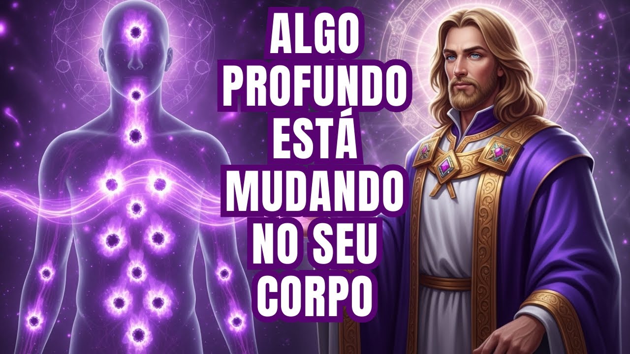 A CHAMA VIOLETA DE SAINT GERMAIN DISSOLVE 9 BLOQUEIOS PROFUNDOS. VOCÊ SENTE ISSO NO CORPO?