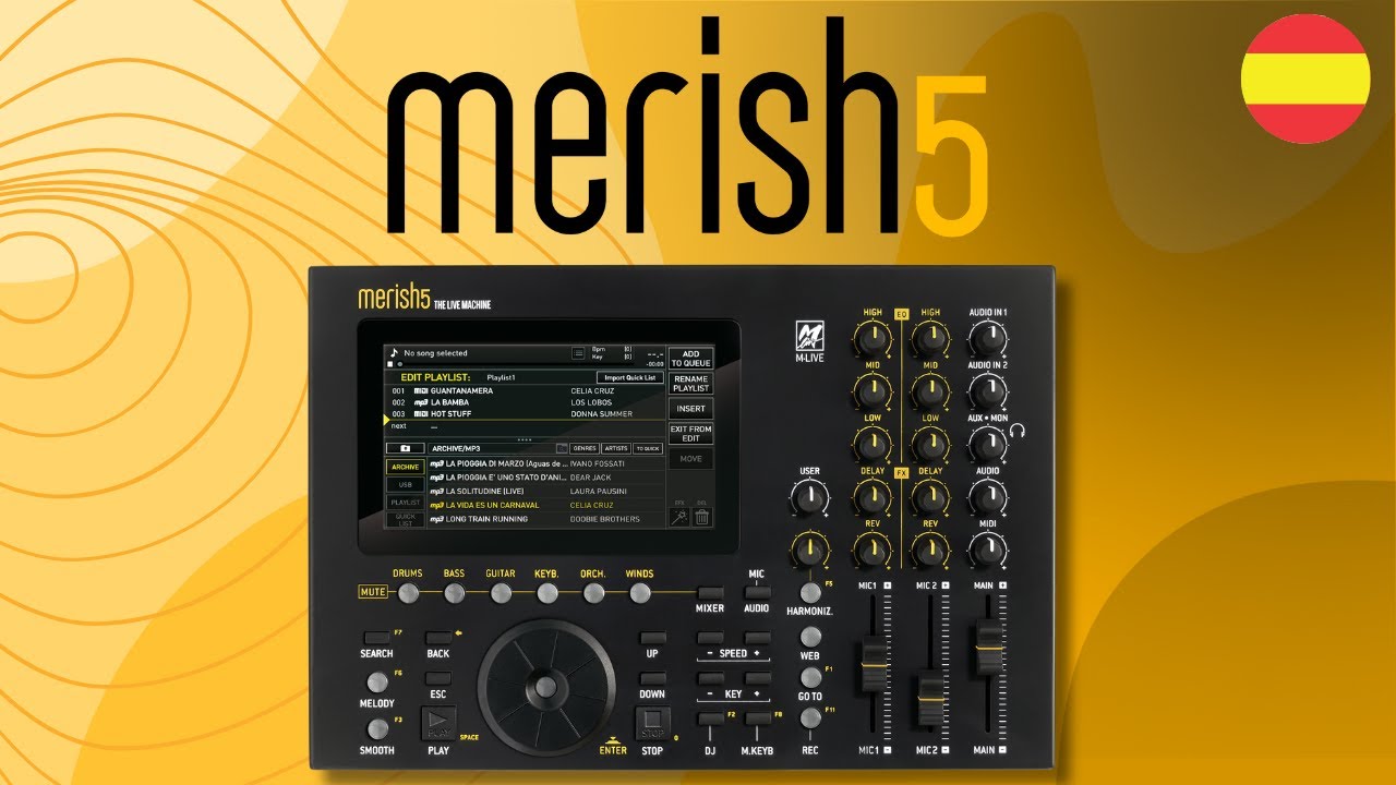 MERISH5 - The live machine