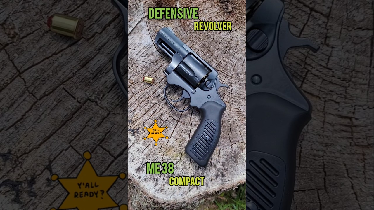 💥 BIG BANG 💥 REVOLVER ME 38 COMPACT cal. 9 mm R Knall #destruction #acousticrevolver #gasrevolver