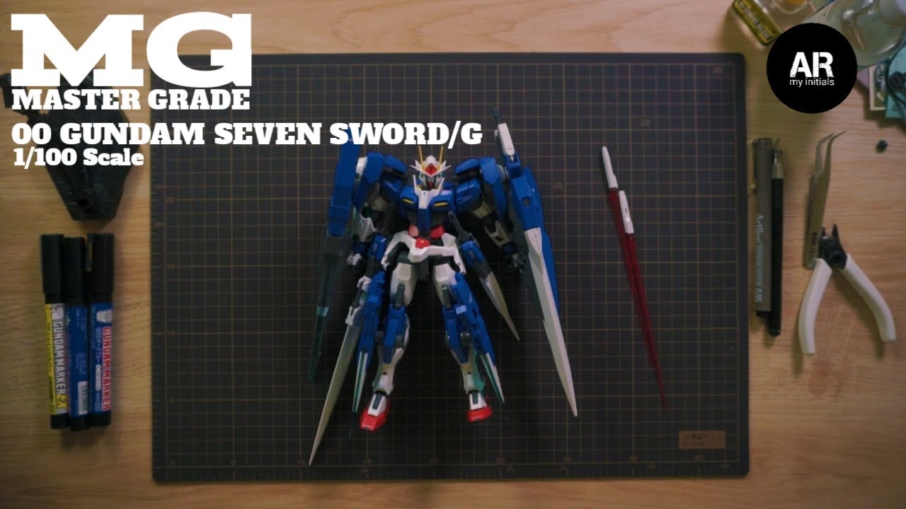 MG 00 GUNDAM SEVEN SWORD/G | MASTER GRADE | BUILD | ASMR